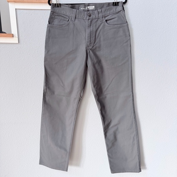 Carhartt Other - NWT Carhartt Men's Straight Relaxed Fit Gray Jeans